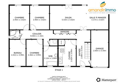 Maison - 172 m² - 8 pièces