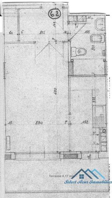 Appartement - 26 m² - 1 pièce