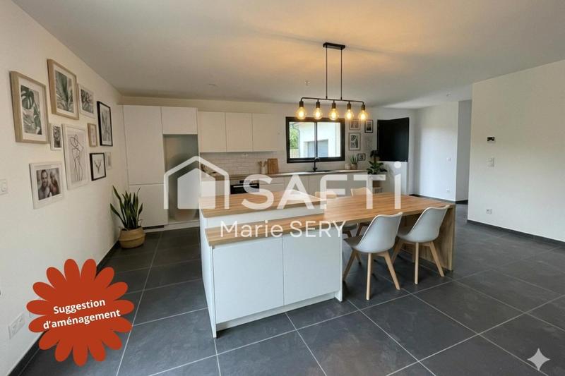 Maison - 105 m² - 4 pièces