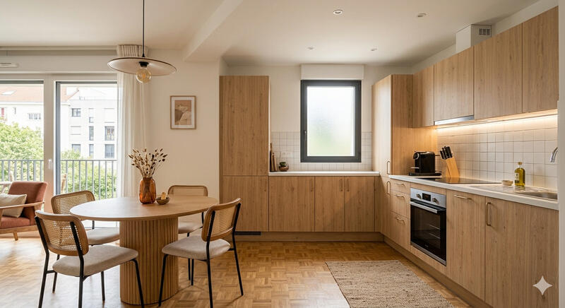 Appartement - 45 m² - 2 pièces