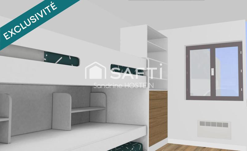 Appartement - 87 m² - 5 pièces