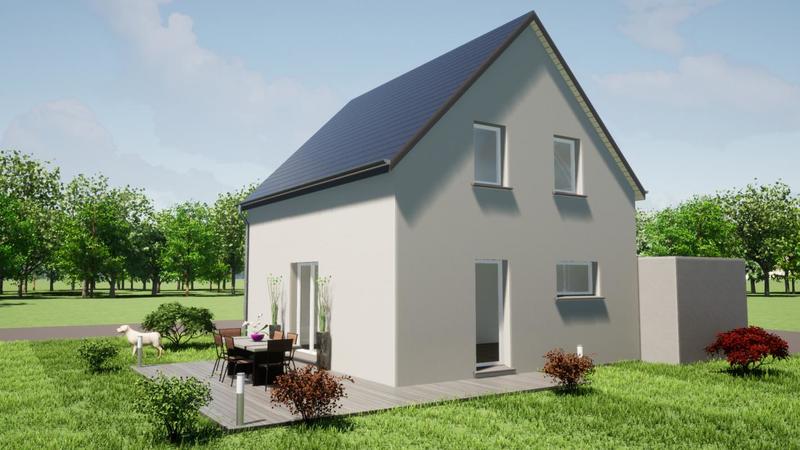 Maison - 90 m² - 5 pièces