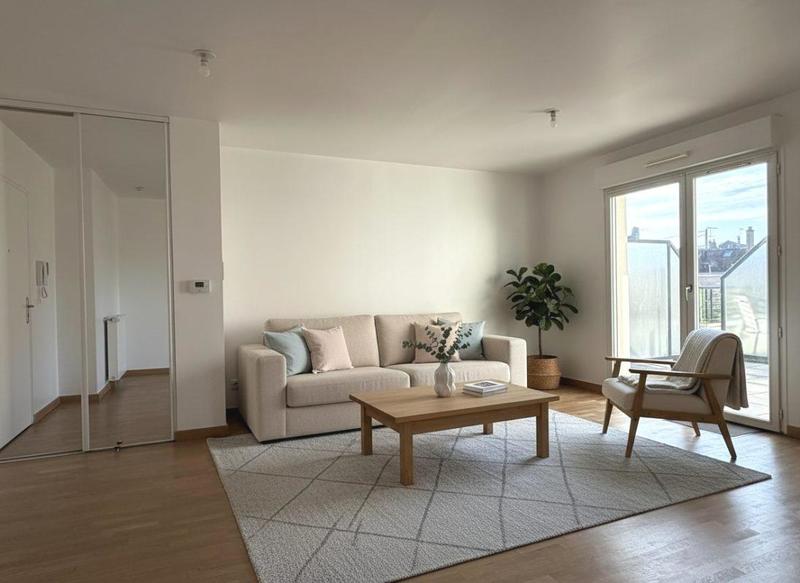 Appartement - 48 m² - 2 pièces