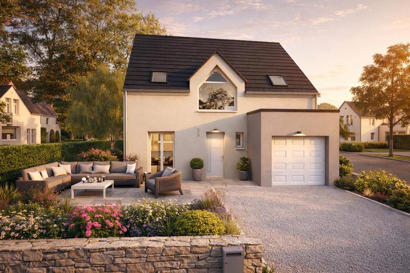 Maison - 92 m² - 5 pièces