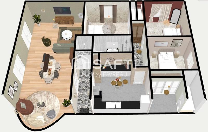 Maison - 168 m² - 5 pièces