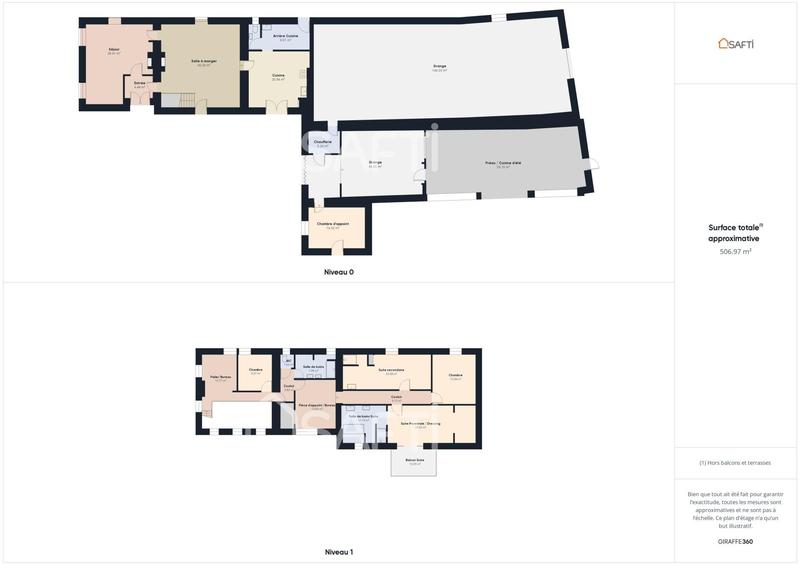 Maison - 230 m² - 6 pièces