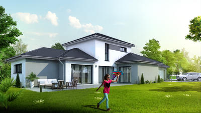 Maison - 140 m² - 5 pièces