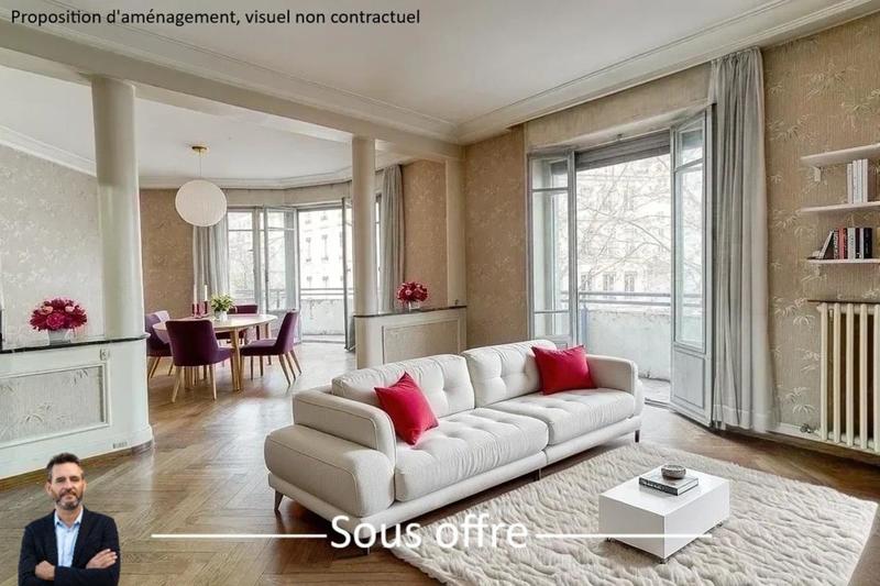 Appartement bourgeois - 133 m² - 5 pièces