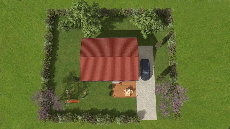 Maison - 70 m² - 3 pièces