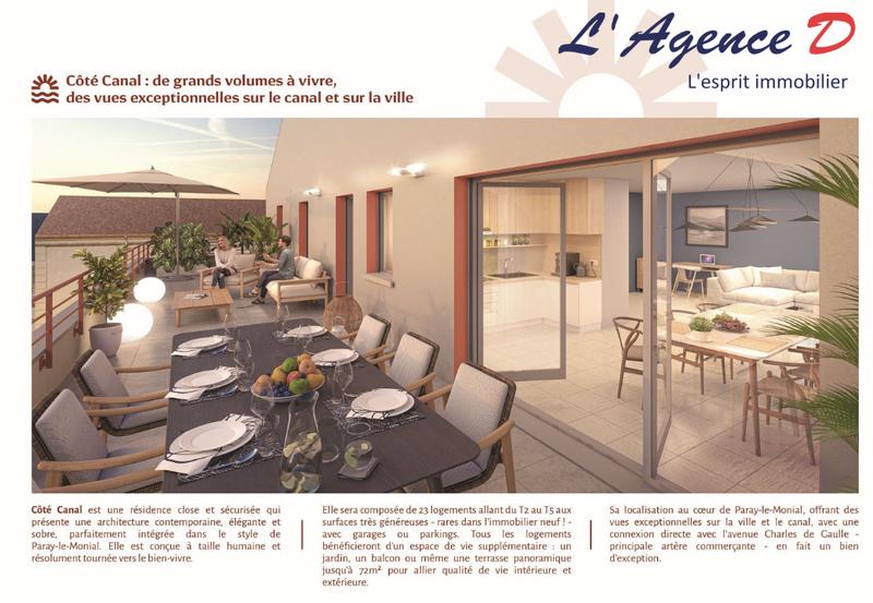 Appartement - 65 m² - 3 pièces