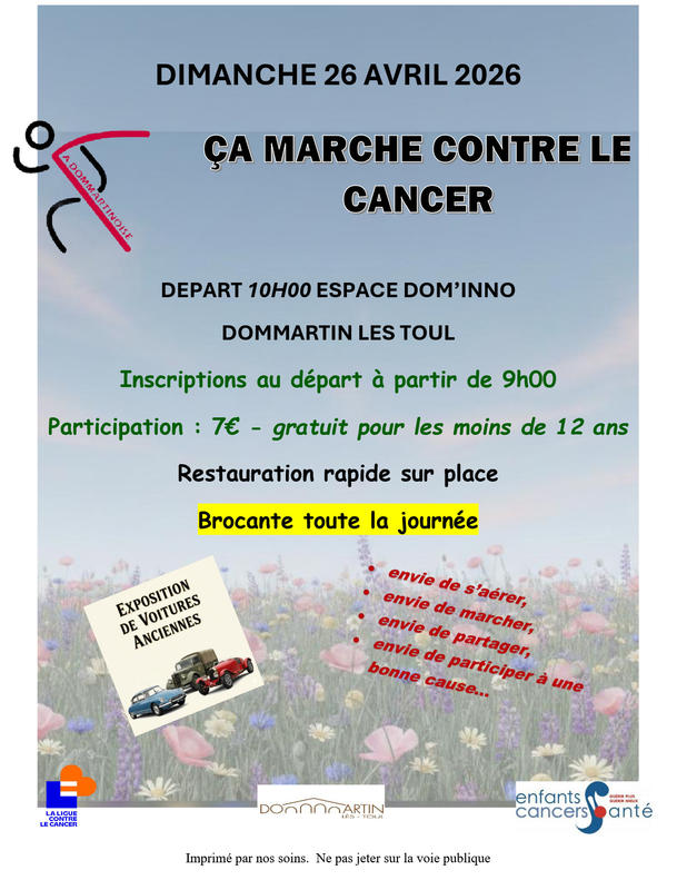 Ca marche contre le cancer