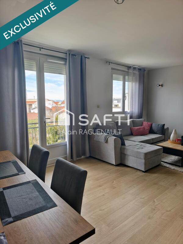 Appartement - 63 m² - 4 pièces