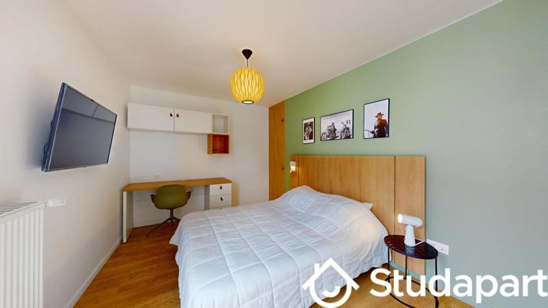 Chambre - 55 m² - 1 pièce