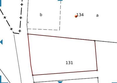 Terrain constructible - 1 181 m²