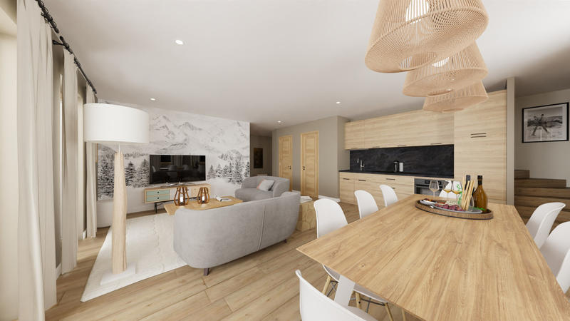 Appartement - 56 m² - 3 pièces