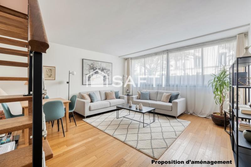 Duplex - 88 m² - 5 pièces