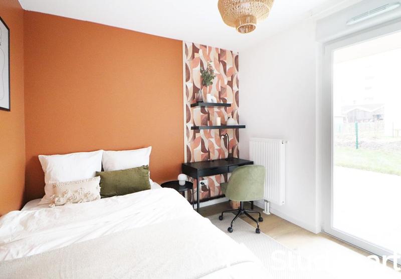 Chambre - 15 m² - 1 pièce