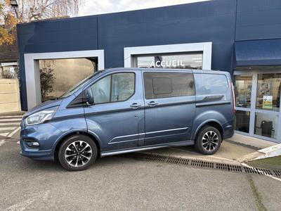Ford Transit Custom 2.0l 185 Cv Sport L1 H1 Cabine Approfondie Bva + Attelage - 5 Places Tva Recuperable
