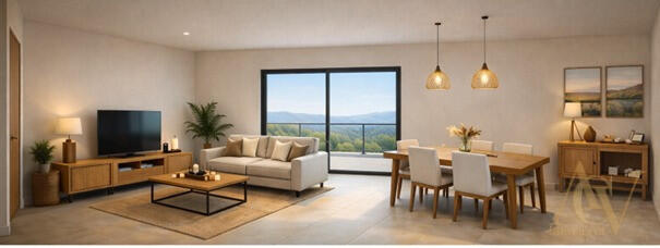 Appartement - 77 m² - 3 pièces