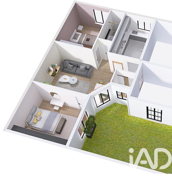 Appartement - 44 m² - 3 pièces