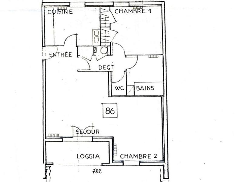 Appartement - 60 m² - 3 pièces