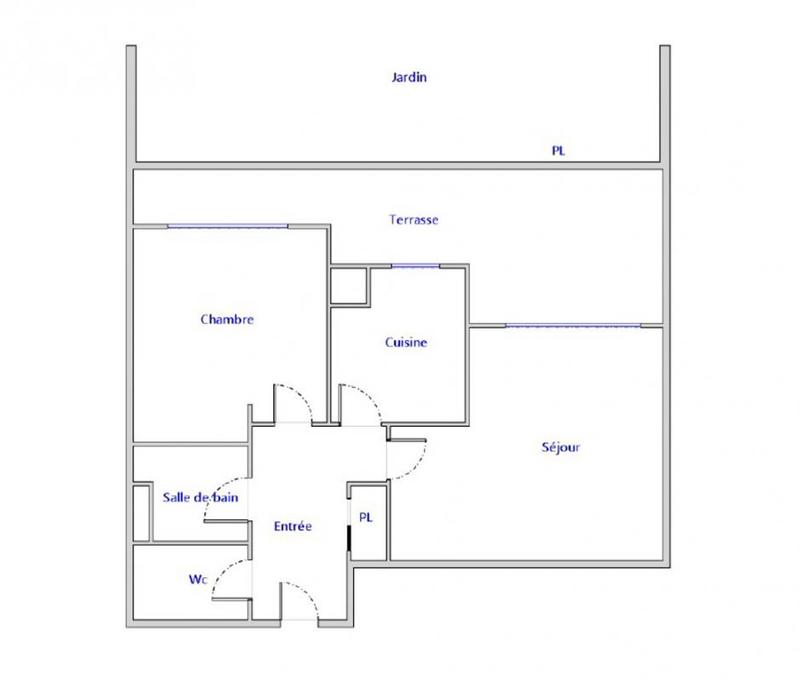Appartement - 42 m² - 2 pièces