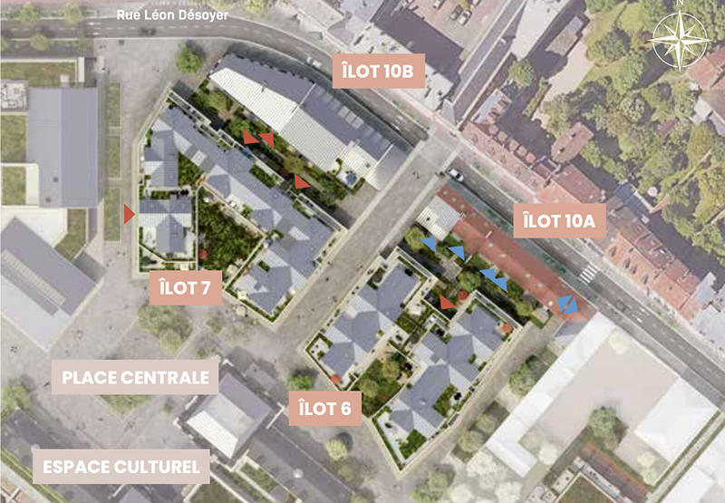 Appartement - 48 m² - 2 pièces