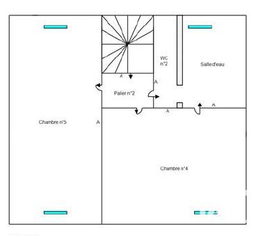 Maison de ville - 150 m² - 6 pièces