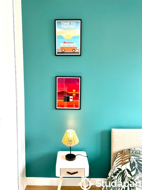 Chambre - 10 m² - 1 pièce