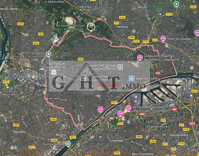 Terrain industriel - 2 280 m²