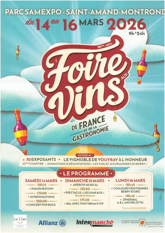 78ème Foire aux vins de France et de la Gastronomie