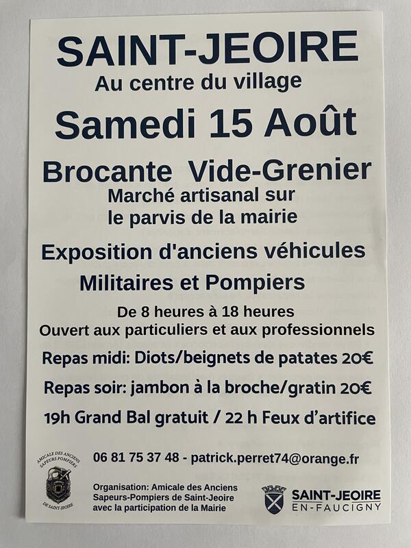 2ème brocante - vide-grenier du 15 août