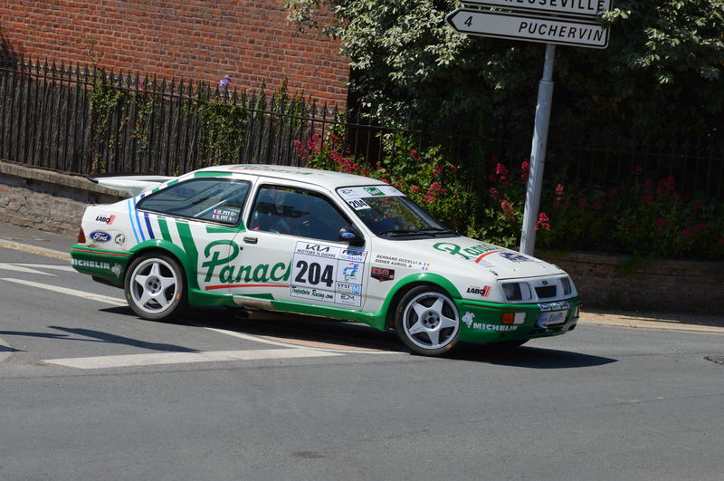 Passage du Rallye du Tréport à Fallencourt