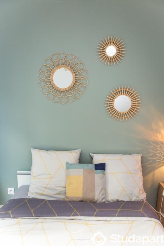 Chambre - 12 m² - 1 pièce