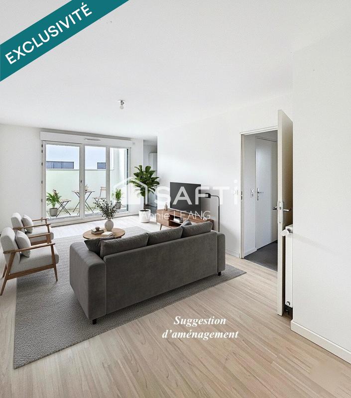 Appartement - 61 m² - 3 pièces