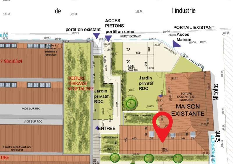 Duplex - 94 m² - 2 pièces