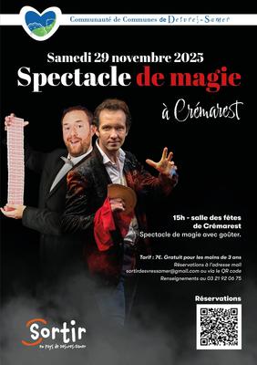 Spectacle de Magie à Crémarest