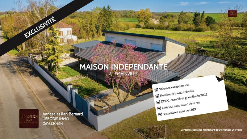 Maison - 190 m² - 5 pièces