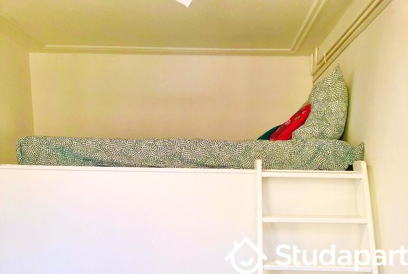 Chambre - 14 m² - 1 pièce