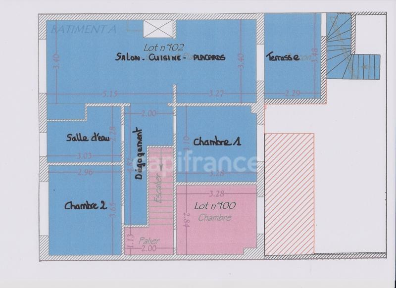 Appartement - 62 m² - 4 pièces