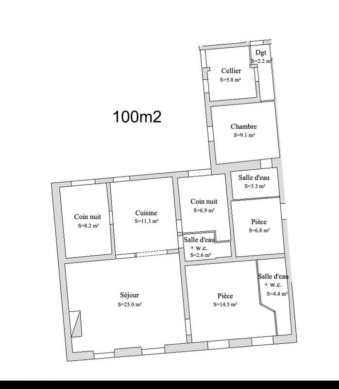 Maison - 100 m² - 5 pièces