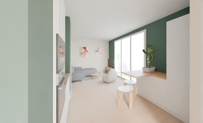 Appartement - 55 m² - 3 pièces