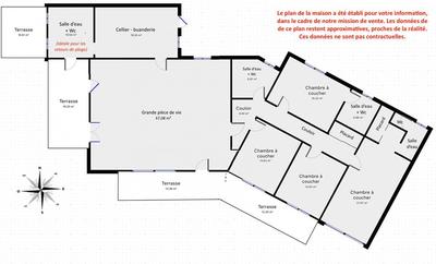 Maison - 176 m² - 5 pièces