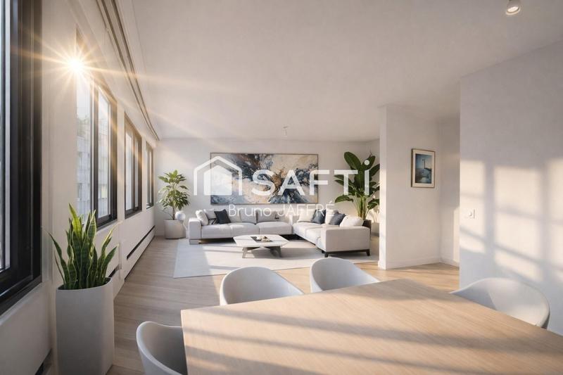 Appartement - 95 m² - 4 pièces