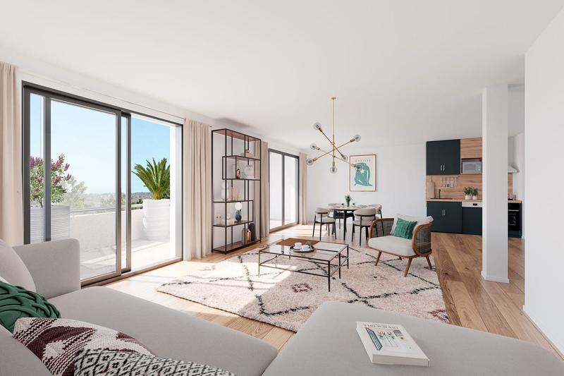 Appartement - 76 m² - 3 pièces