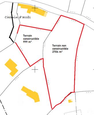 Terrain - 3 703 m²
