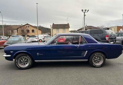 Ford Mustang Coupe 289ci V8 1966 Bleu