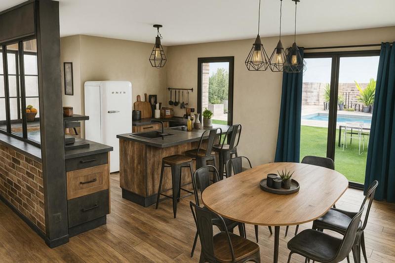 Maison - 104 m² - 6 pièces