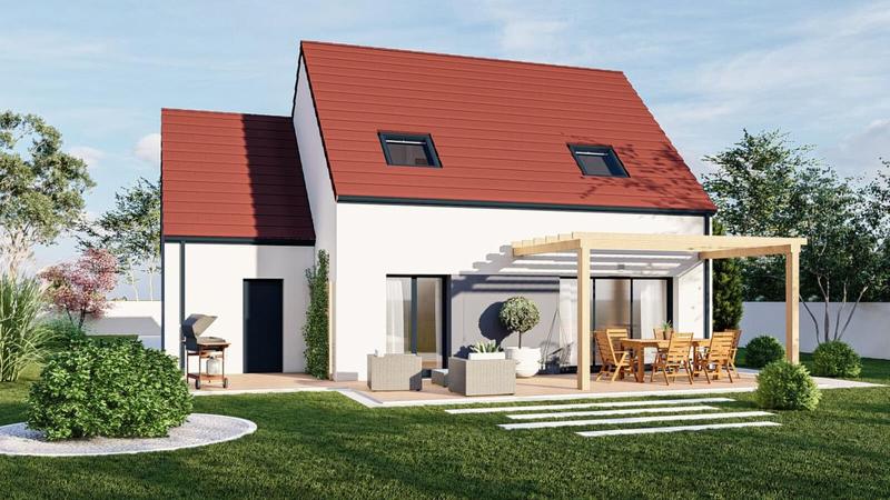 Maison - 92 m² - 5 pièces