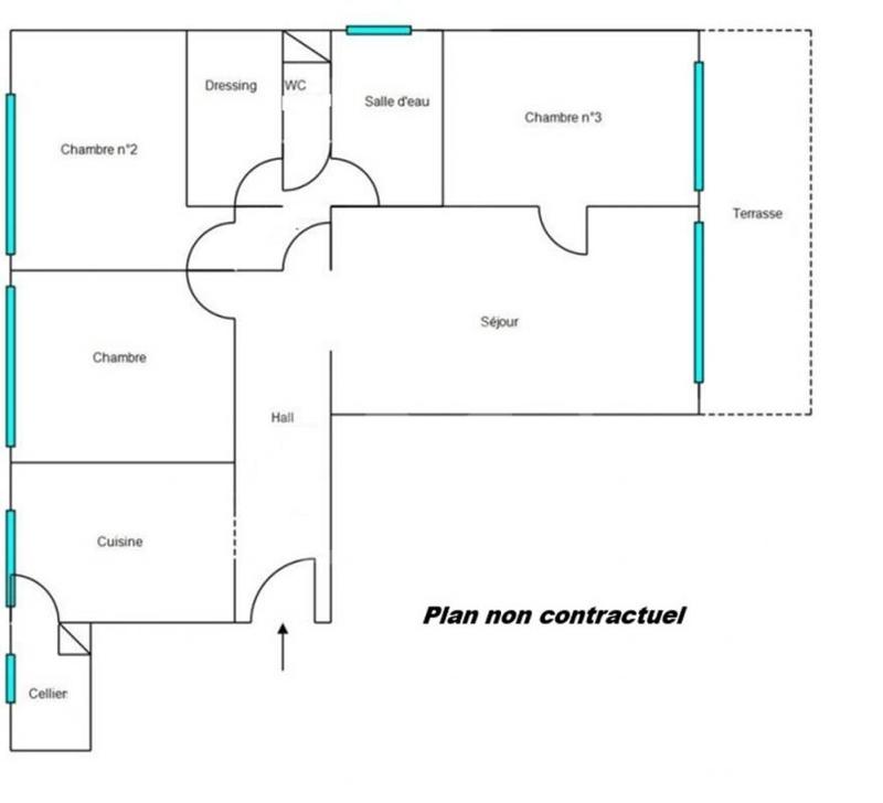 Appartement - 78 m² - 4 pièces
